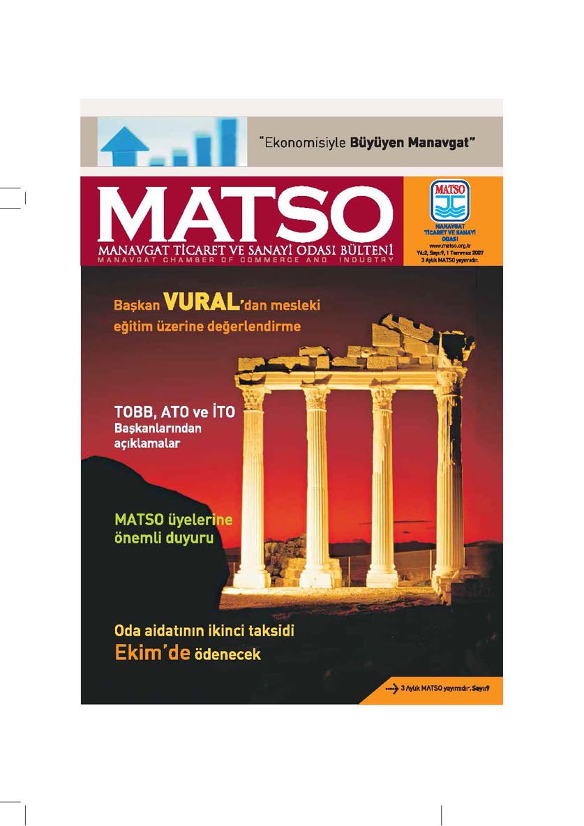 MATSO DERGİ 9. SAYI