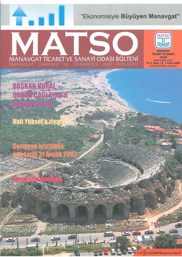 MATSO DERGİ 10. SAYI